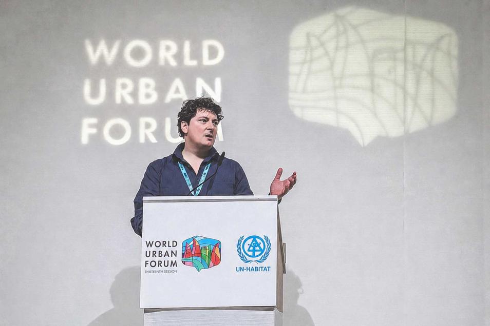 Il prof. Vittorio al World Urban Forum di Baku